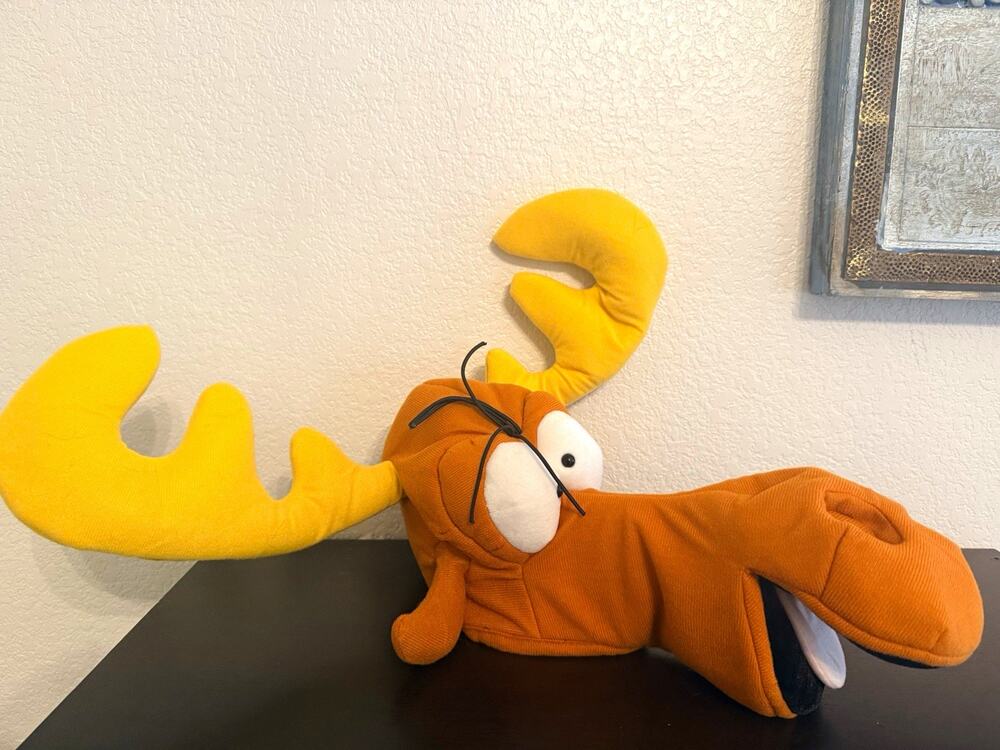 elope inc Rocky & Bullwinkle Moose Costume Hat Headpiece One Size Brown